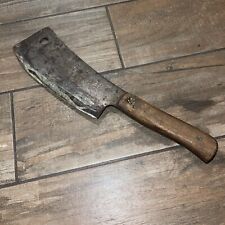 Vintage Antique Foster Bros. Solid Steel No. 2190 Meat Cleaver picture