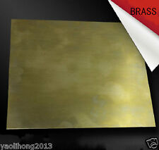 1pcs Brass Metal Sheet Plate 2mm x 100mm x 200mm picture