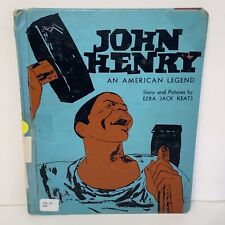 Vintage 1965 John Henry An American Legend by Ezra Keats Hardcover 1st Printing picture