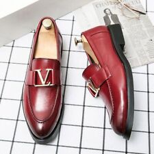 Men's Leather Shoes Business Shoes Casual Shoes Leather Buckle Men's Loafers picture