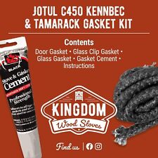 Jotul Wood Stove  C450 Kennebec and Tamarack Gasket Kit W/Cement-Free Shipping picture