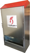 Space Saving Mountable Steel Poultry Feeder (Front Feed, Front Loading) picture