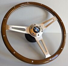 Steering Wheel fits For BMW Wood E31 E32 E34 E36 Z3 Vintage Wooden Classis 93-98 picture
