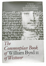 The Commonplace Book Of William Byrd II Of Westover Berland HC/DJ 2001 1st Print picture