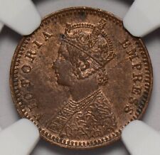 NG0181 British India 1898 C 1/12 Anna NGC MS 62BN combine shipping picture