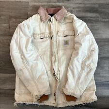 Vintage Carhartt Perfectly Distressed Jacket Large Or XL USA Made Coat picture