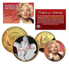 MARILYN MONROE California Quarter & JFK Half Dollar U.S. 2-Coin Set * LICENSED * picture
