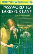 The Password to Larkspur Lane (Nancy Drew, Book 10) - Hardcover - GOOD picture