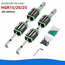 2PCS HGR15/HGR20/HGR25  Linear Guide Rail 200-2200mm+4PCS HGH15/20CA Slide Block picture