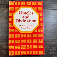 DIVINATION AND ORACLES BY MICHAEL LOEWE & CARMEN BLACKER Trade Paperback/VG picture
