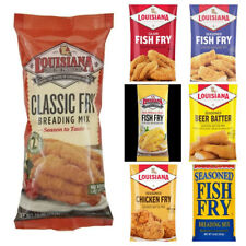 7 New Orleans Louisiana Style Fish Fry Chicken Seafood Breading Mixes  picture