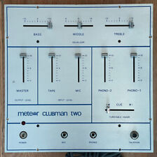 Extremely Rare 1970s Vintage Meteor Clubman Two DJ Mixer -Console LMC-222 No Key picture