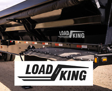Load King Trailer Decal Sticker white or black multiple sizes picture
