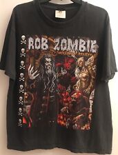 Vintage 1998 Rob Zombie Hellbilly Deluxe Tour Cotton Unisex Tshirt  KH3269 picture