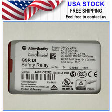 New AB 440R-D22R2 Guardmaster Dual Input DI Safety Relay GSR AB 440RD22R2 picture