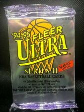 1994-95 Ultra Fleer NBA Basketball Sealed Jumbo Pack Series 2 - RARE picture