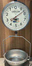 Vintage Grocery Produce Hanging Chatillon Scale with Tub picture