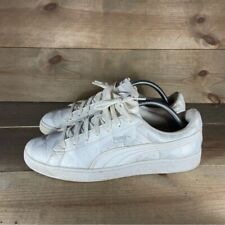 Puma basket classic Womens size 10 shoes white leather comfort sneakers picture