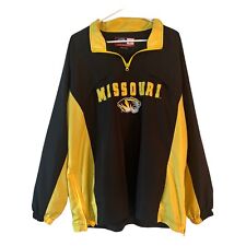 Vintage Missouri Tigers Lightweight Size L Black Sports Pullover Crewneck picture