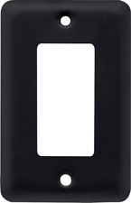 Decorator Wall Plate Black W10251 picture