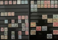 AMAZING 1800's to EARLY 1900's BERMUDA STAMPS LOT STOCK PAGE, VICTORIA SHIPS KGV picture