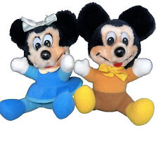 Vintage Walt Disney Mickey And Minnie   Mouse  Christmas Carol 8