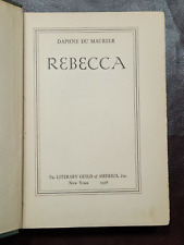 REBECCA by Daphne Du Maurier 1938 hc FIRST US EDITION 1st PRINT ~ SCARCE RARE picture