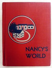 VINTAGE 1949 NANCY'S WORLD HARD COVER ILLUSTRATED BOOK picture