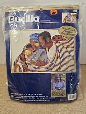 Vintage Bucilla Needlepoint 4808 Precious Love Family Gold Plated Needles NIP picture