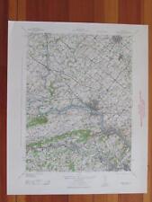 Norristown Pennsylvania 1943 Original Vintage USGS Topo Map picture