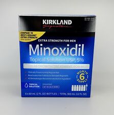 Kirkland Signature Minoxidil 5% Men Hair Regrowth Solution 6 Month Bottles picture
