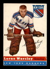 1954-55 Topps #10 Gump Worsley VGEX NY Rangers 540038 picture