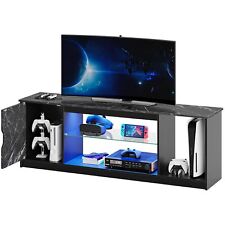 Bestier LED TV Stand for PS5Modern Gaming Entertainment Center with Cabinet f... picture