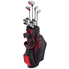 TOP-FLITE XL Men's 13-Piece Complete Golf Club Set Right Hand Black/Red New picture