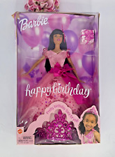 Barbie Doll HAPPY BIRTHDAY BARBIE -TIARA FOR YOU AA 2001 NEW picture