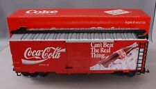 LGB 4291 G Scale Coca-Cola Cant Beat The Real Thing Refrigerator Car EX/Box picture