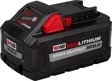 (1) Genuine Milwaukee M18 48-11-1880 8.0 AH Battery 18V XC High Output 18V picture