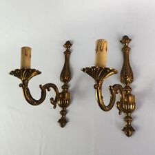 Louis XVI Style 1 Light Gold Copper Wall Appliques picture