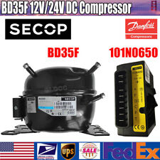 Danfoss Secop R134a BD35F DC Compressor + 101N0650 Start Unit for Fridge Freezer picture