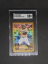 2023 Topps Chrome Eguy Rosario Gold Wave Sgc 10 Mint Rookie  picture