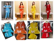 New Indian Stylish Cord Set Kurti Pant Classy Readymade Matching Suits For Women picture