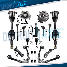 4WD Front CV Axles Upper Control Arms Hub Kit for Silverado Sierra Suburban 1500 picture