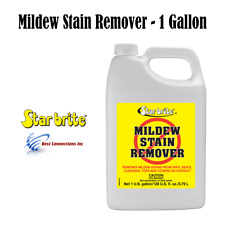 Starbrite 1 Gallon Mildew Stain Remover Fiberglass, Vinyl, Plastic Surface 85600 picture