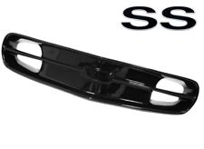 1998-2002 Camaro SS SLP Style Gloss Black Front Bumper Grille & Silver SS Emblem picture
