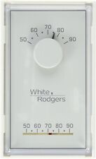 Emerson White-Rodgers 1E56N-444 Low V Mechanical Thermostat, 50-90F, White picture