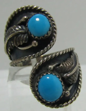SLEEPING BEAUTY TURQUOISE RING STERLING SILVER picture