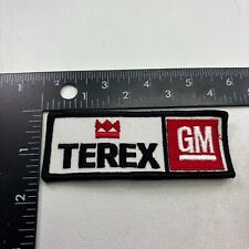 Vtg TEREX GM (General Motors) Patch (Dump Trucks) 00SG picture
