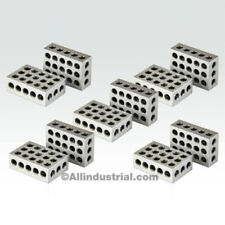 5 MATCHED PAIRS ULTRA PRECISION 1-2-3 BLOCKS 23 HOLES .0001
