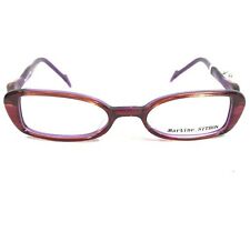 Martine Sitbon 6241 Eyeglasses Frames Clear Purple Red Rectangular Cat Eye 143 picture