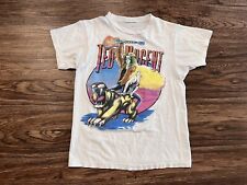Vintage 1986 Ted Nugent Kicks Ass Double Sided Rock n Roll Band Shirt Size XS picture